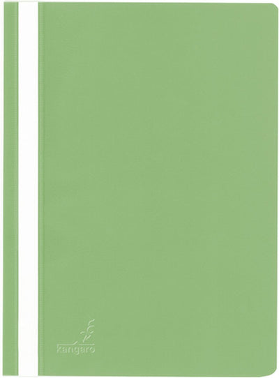Kangaro Quick-Fix-Ordner – A4 – PP – grün – 25 Stück verkleinert – K-22037