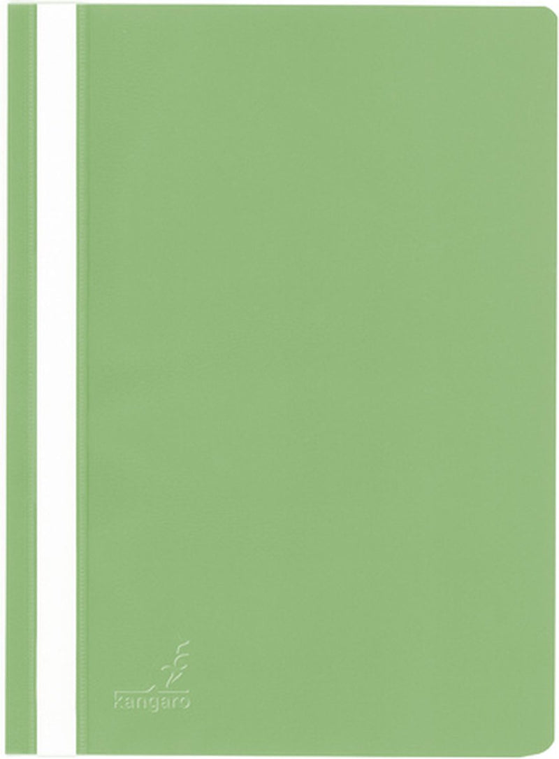 Kangaro Quick-Fix-Ordner – A4 – PP – grün – 25 Stück verkleinert – K-22037