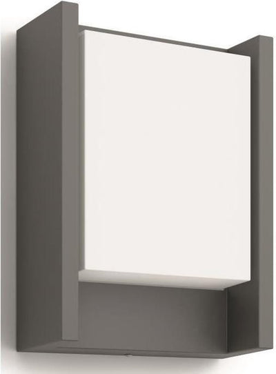 Philips LED Philips MyGarden Arbor 4000K Anthrazit LED-Wandleuchte Anthrazit, Weiß 6 W