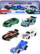 Majorette Porsche Set, 5-teilig.