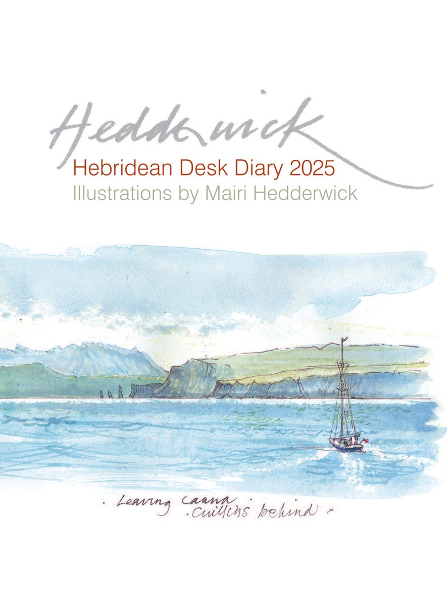 Hedderwick Hebridean Schreibtischkalender 2025