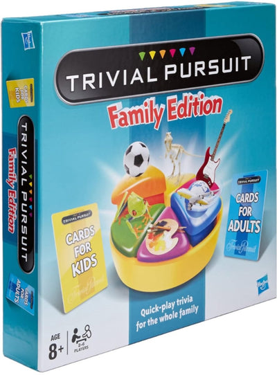 Hasbro Gaming Trivial Pursuit: Family Edition Brettspiel (eng)