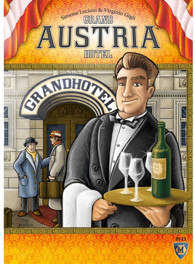 Lookout Games Grand Austria Hotel – Strategie-Brettspiel für Erwachsene