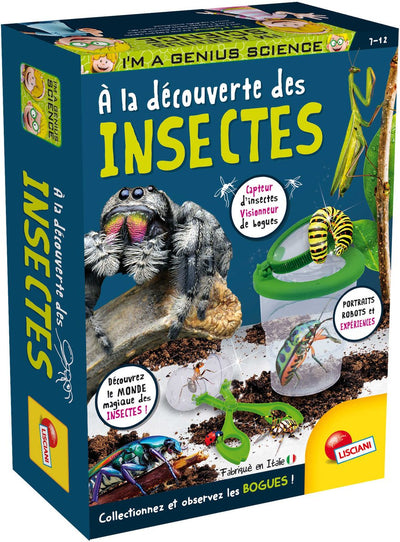 Lisciani, ich bin ein Genie der Taschenwissenschaft – a la découverte des Insectes