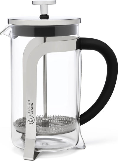 Leopold Wien - French Press Cafetière 600ml (5 Tassen)