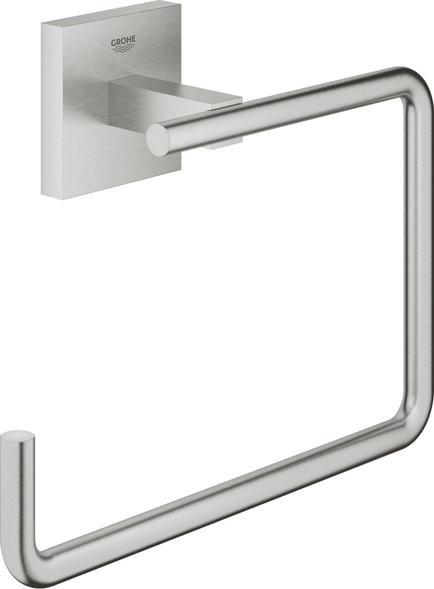 Grohe Start Cube Wandhalter – Supersteel (Edelstahloptik) 40975dc0