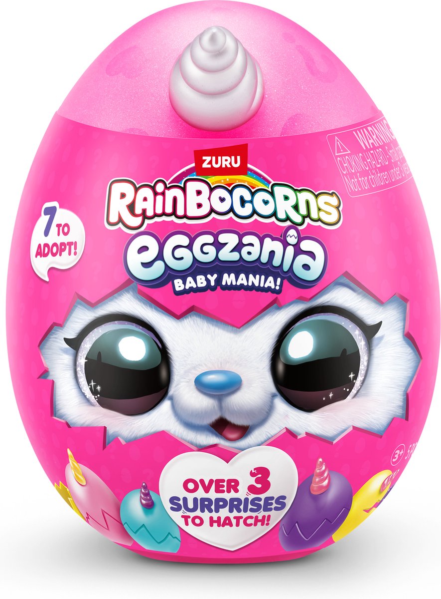 Rainbocorns eggzania, tierische Kuscheltiere, 3 Jahre