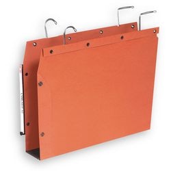 Seitliche Hängemappe Ultimate Elba 404003 Kraftkarton 240 g m2 Folio Orange 50 mm Boden