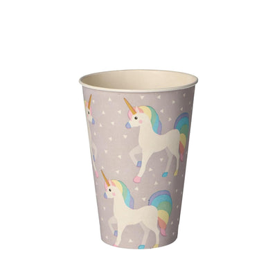 Papstar Trinkbecher Einhorn aus Pappe 0,2l