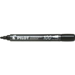 Permanentmarker Pilot 100 1 mm Rundspitze schwarz