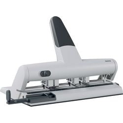 4-Loch Locher Leitz Akto 5114 Silber Anthrazit