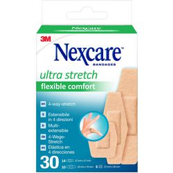 Verschiedene Pflaster von Nexcare, verschiedene Größen, hypoallergen, spritzwassergeschützt