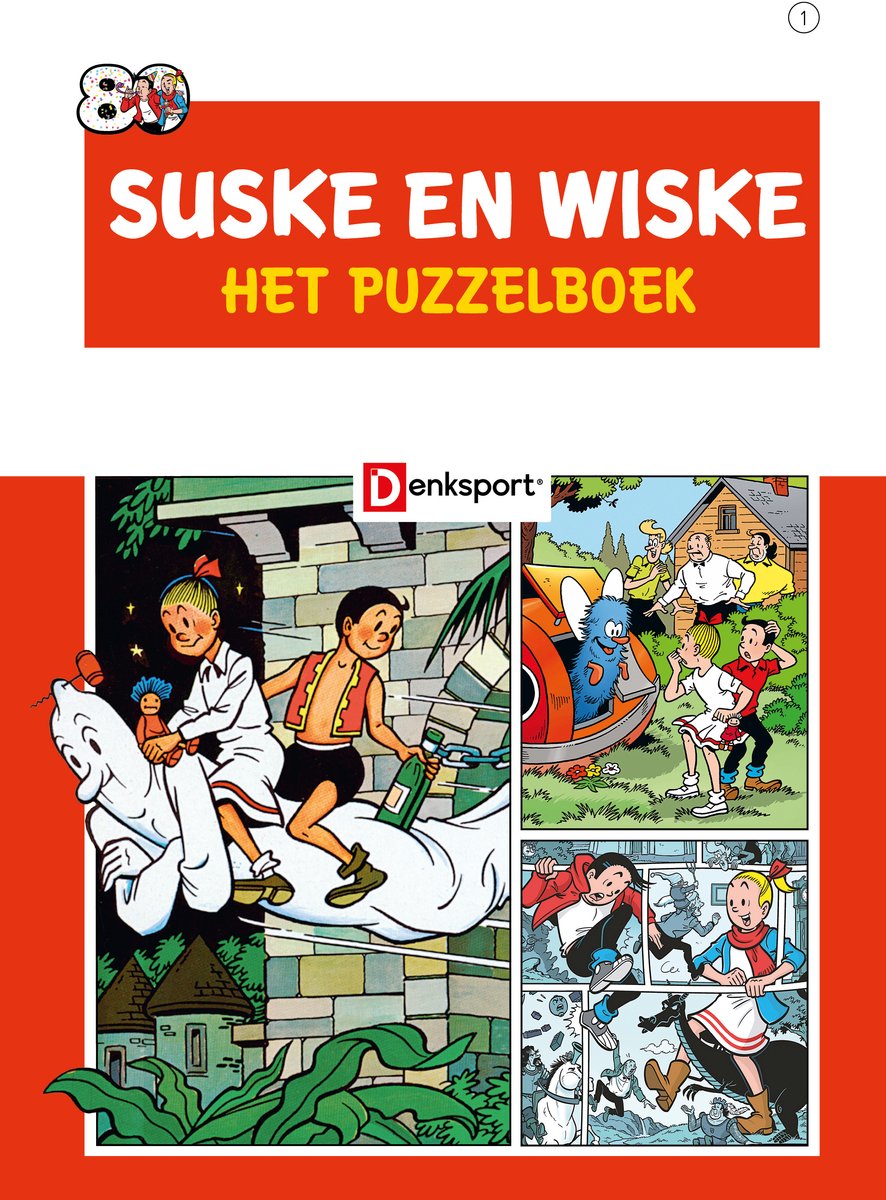 Suske en wiske mind sport – das Rätselbuch