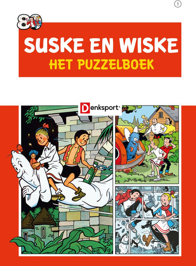 Suske en wiske mind sport – das Rätselbuch