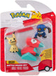Jazwares Pokémon – Kampffiguren 3er-Pack Croagunk, Mimikyu, Porygon