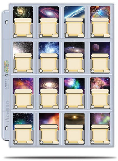 Ultrapro Ultra Pro Platinum-Seiten, 16 Taschen