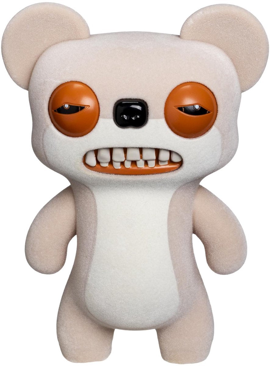 Fugglers Teddybär-Albtraum – beiges Monster mit humanoiden Zähnen