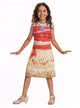 Disguise Disney – Moana 2, Kostüm Moana Vaiana Basic Plus Kleid, Größe M (7–8 Jahre)