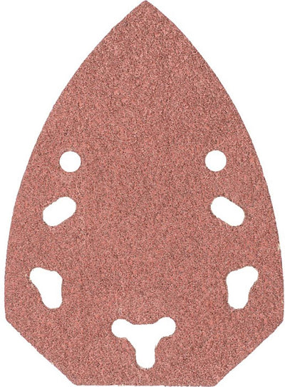 KWB 493508 Delta-Schleifpapier, Körnung (Anzahl) 80 (L x B), 140 mm x 100 mm, 5 Stück.