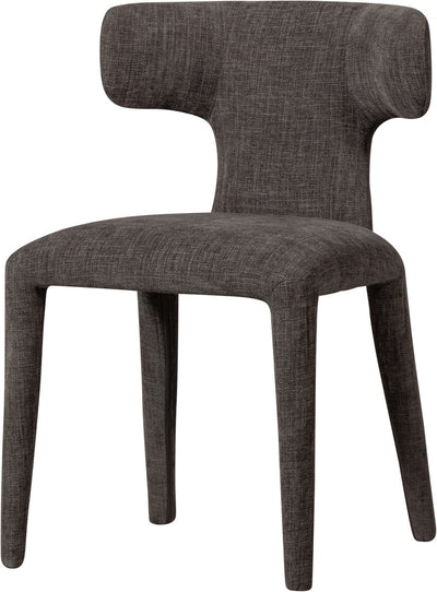Woood Permit Esszimmerstuhl – gewebter Stoff – Espressobraun – 78 x 52 x 53 cm