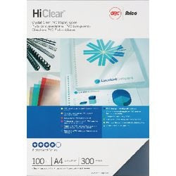 Bindungshüllen Hiclear GBC PVC transparent 300 Mikron