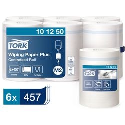Reinigungspapier Tork m2 2 Lagen weiß