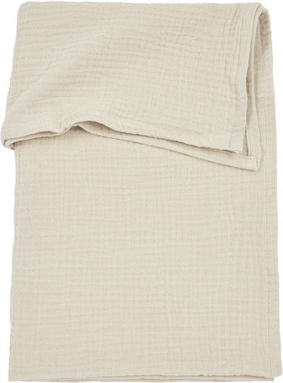 Meyco Baby-Uni-Bettlaken – vorgewaschen, hydrophil – weicher Sand – 75 x 100 cm – 0,3 Tog