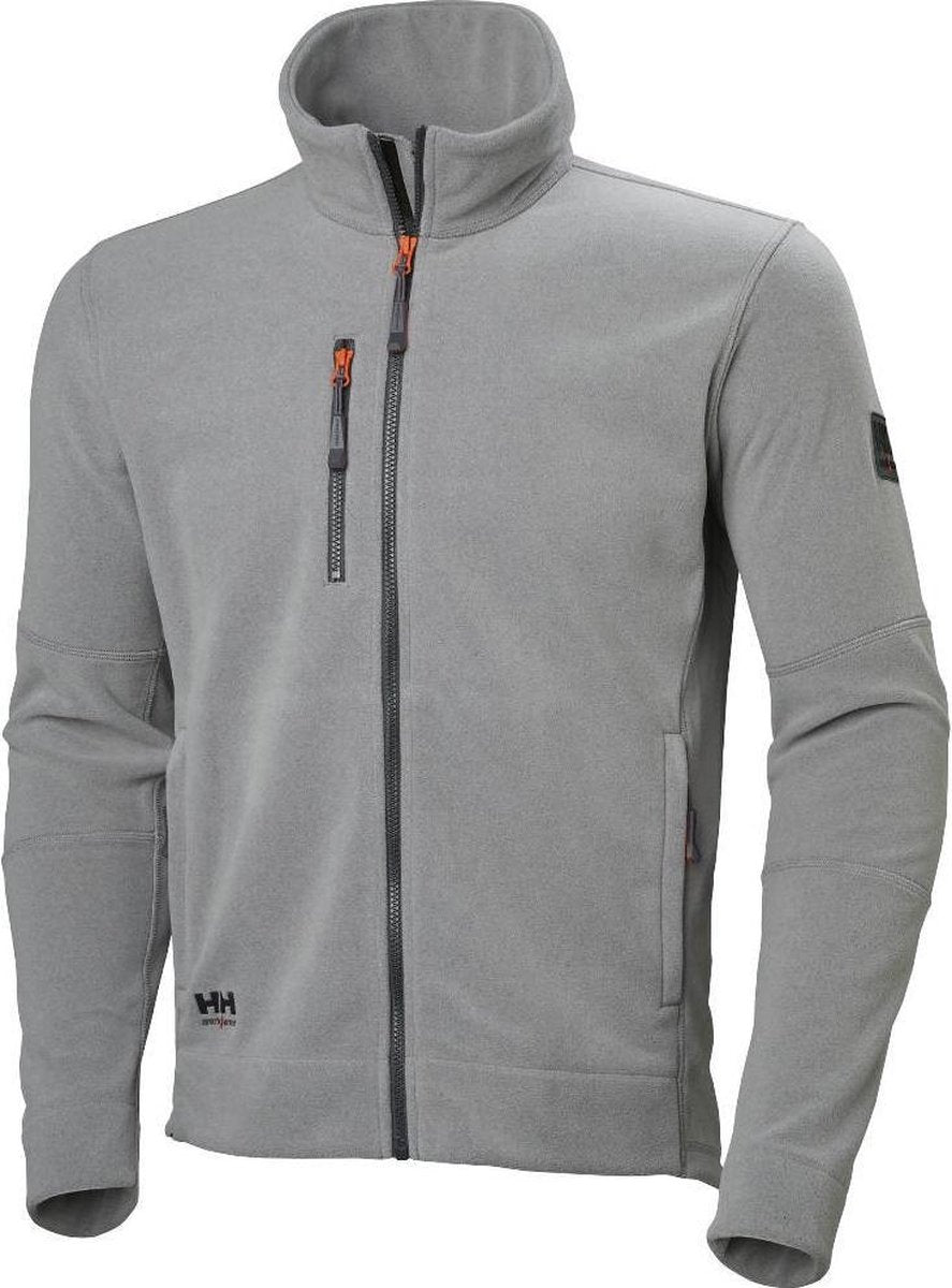 Helly Hansen Kensington Fleecejacke 72158 – Herren – Grau meliert – XL