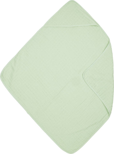 Meyco Baby Uni Badeumhang – hydrophil – zartgrün – 80 x 80 cm