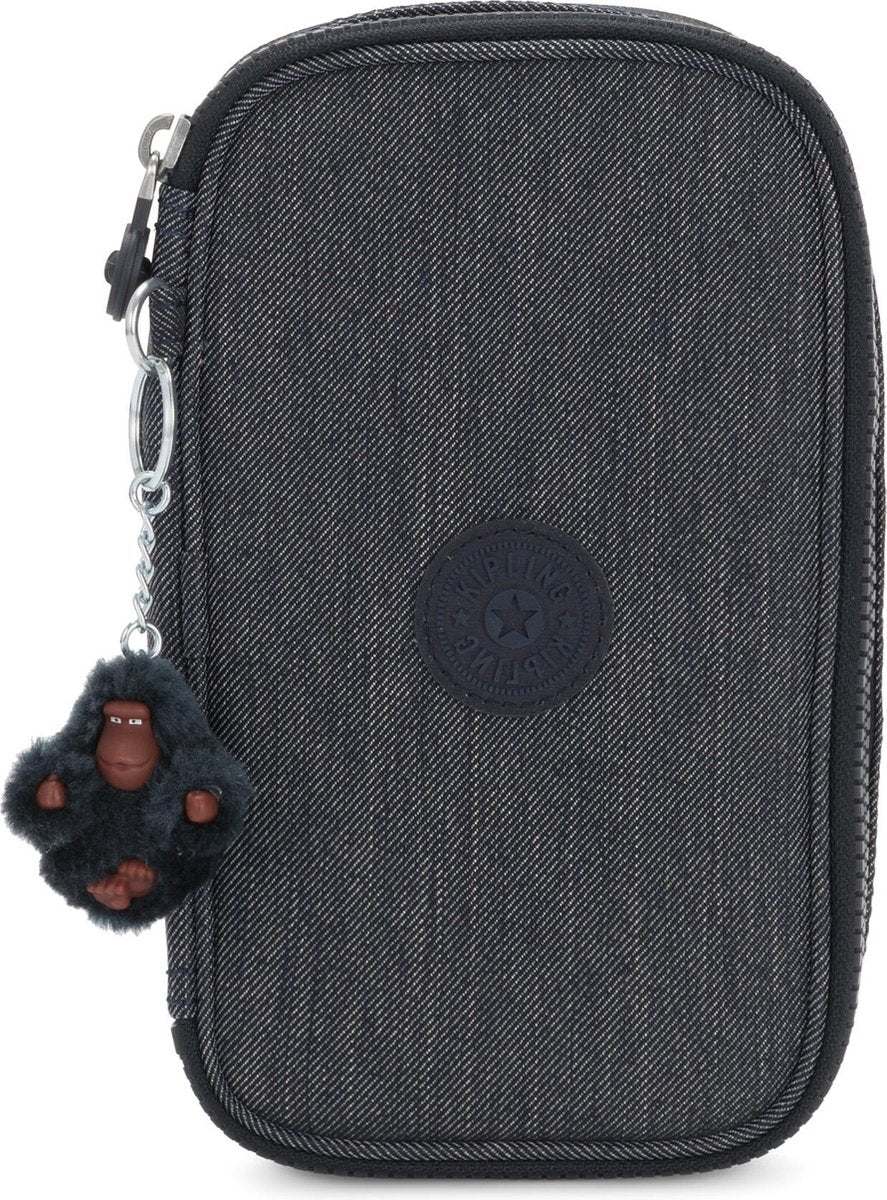 Kipling Federmäppchen für 50 Stifte – Marineblau