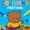 Deltas Super Coloring Festival Farbbuch
