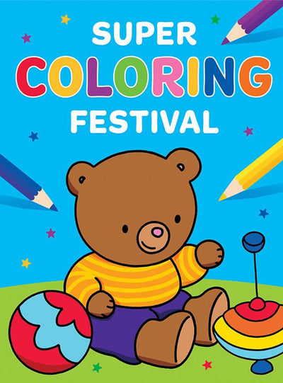 Deltas Super Coloring Festival Farbbuch