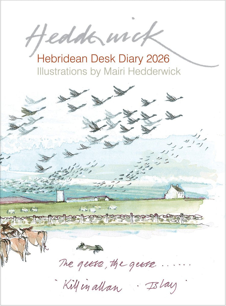 Hedderwick Hebridean Schreibtischkalender 2026