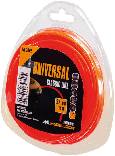 Gardena McCulloch NLO 006 Nylonfaden 3,0 mm x 10 m – rund