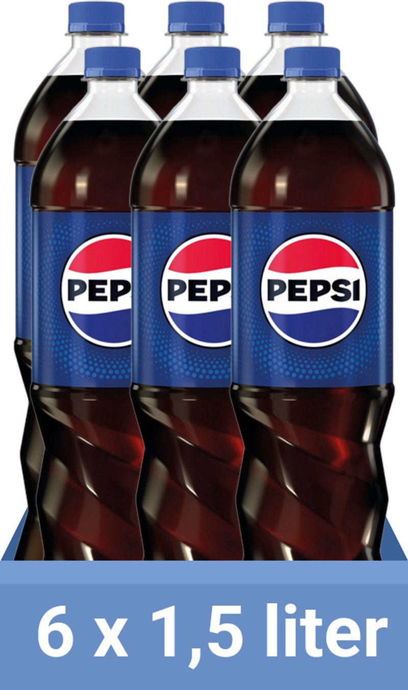 Pepsi - normal - 6 x 1,5 Liter - Vorteilspack