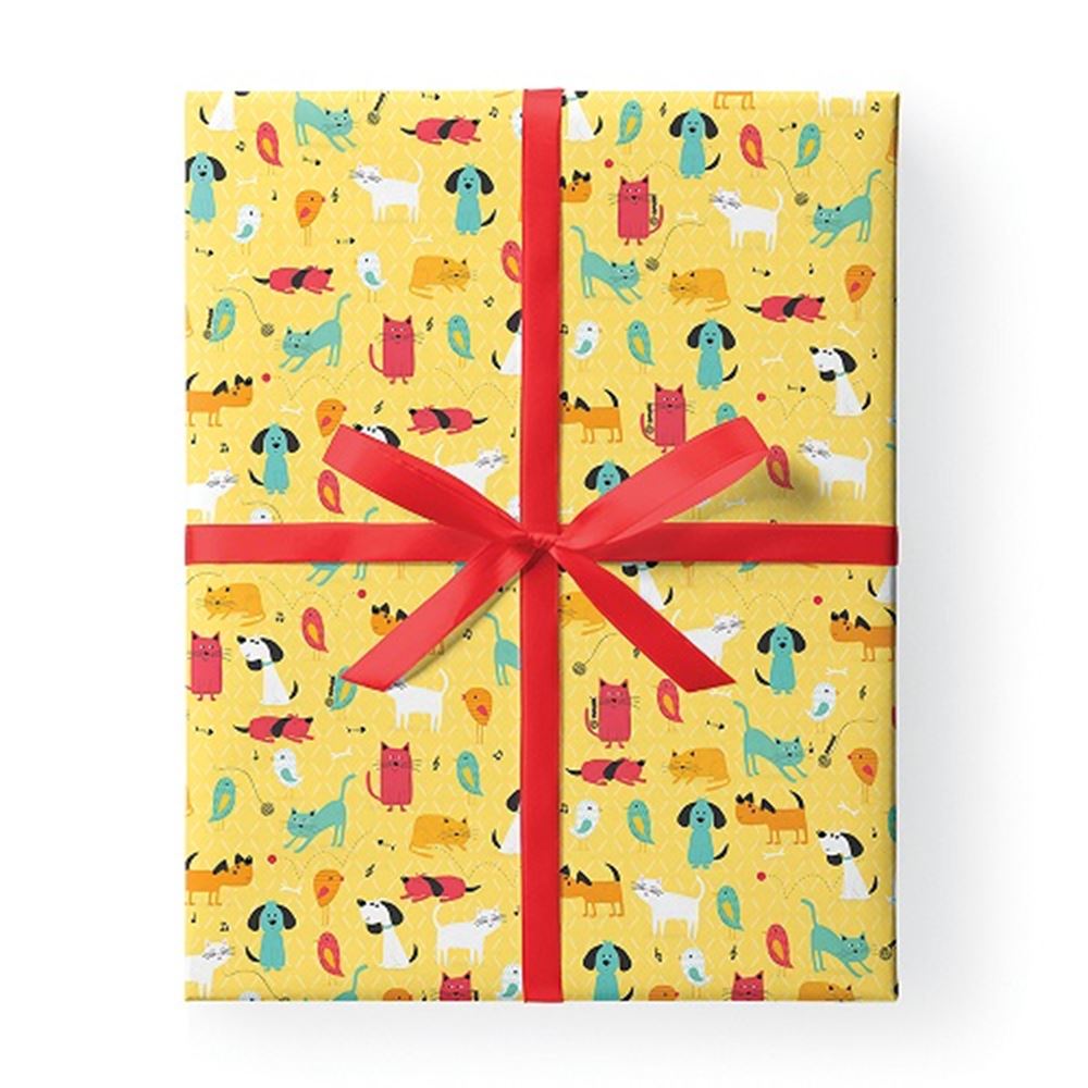 Rolle Geschenkpapier für Haustiere. 0,70x200 met