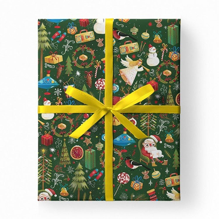 Rolle Weihnachtspapier. 0,70x200 met