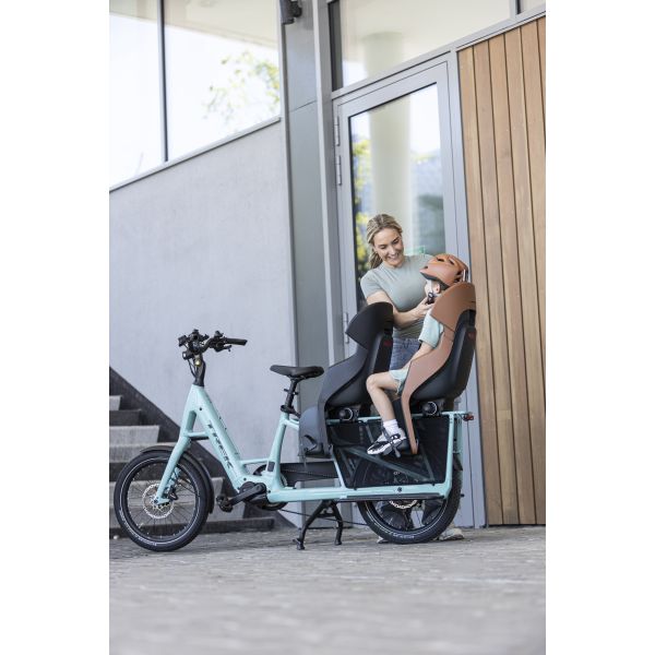 Bobike Child Sitz hinter Evolve Maxi - Rahmenbestätigung - Urban Black