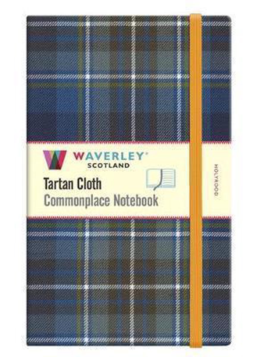 Waverley Holyrood großes Notizbuch mit Schottenkaro: 21 cm x 13 cm