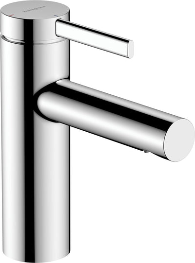 Hansgrohe Zesis S – Waschtisch-Mischbatterie – Einhebelbedienung – Kaltstart-Energieeinsparung – Push-Open-Ablauf – 100 mm Größe – Chrom