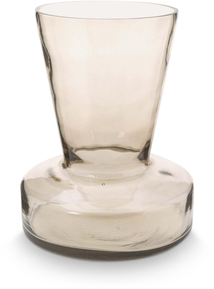 Pip Studio vtwonen - Basic - Vase - Sand - Glas - 16x16x19cm
