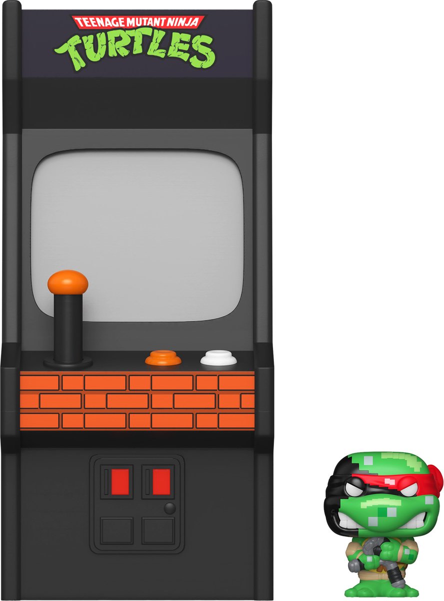 Funko Teenage Mutant Ninja Turtles Bitty Pop! Arcade-Klauen-Vinylfigur