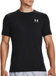 Under Armour UA HG Heatgear Armour Fitted Kurzarm-Herren-Sportshirt – Schwarz – Größe L