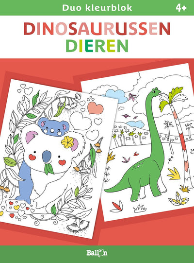 Standard-Publisher-Duo-Farbblöcke – Dinosaurier und Tiere