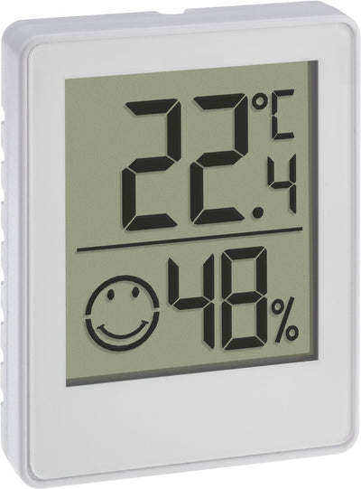 TFA Dostmann Digitals Thermo-Hygrometer Thermo- und Hygrometer weiß