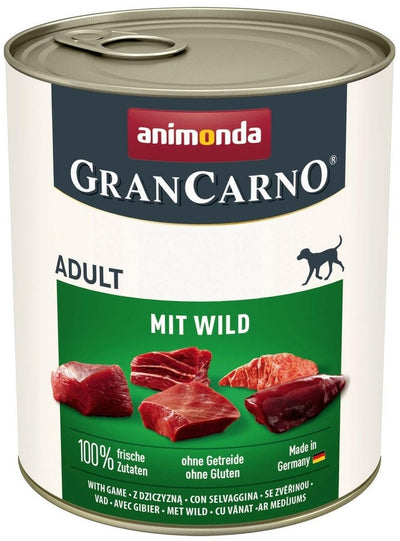 Animonda Grancarno Erwachsener 1x800g - mit Wild