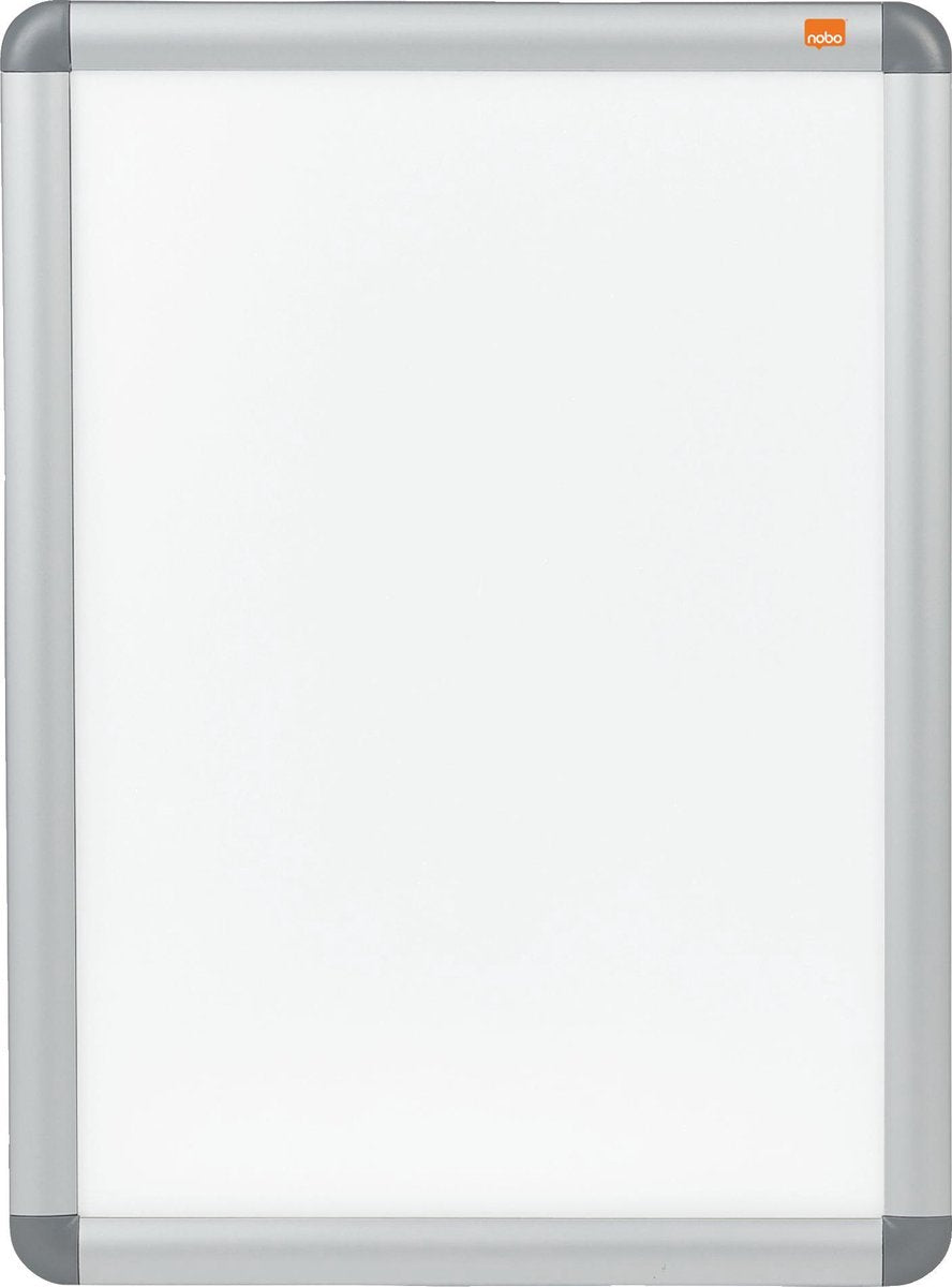 Nobo Aluminium A3 Klickrahmen für Dokumente und Poster – inklusive Wandmontagematerial