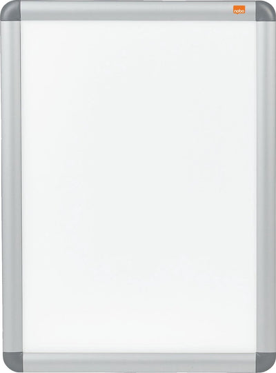 Nobo Aluminium A3 Klickrahmen für Dokumente und Poster – inklusive Wandmontagematerial