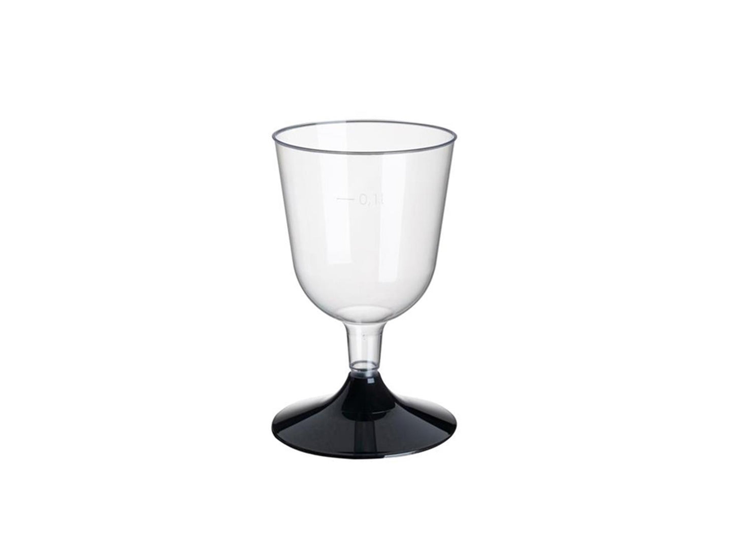 Papstar 20 Weißweingläser 0,1l glasklar