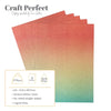 Craft Perfect von Tonic Studios Craft Perfect • Glitzerkarte A4 250 g Ombre Mermaid Shimmer 5 Stück